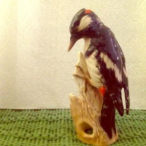 🎈woodpecker figurine, Goebel.